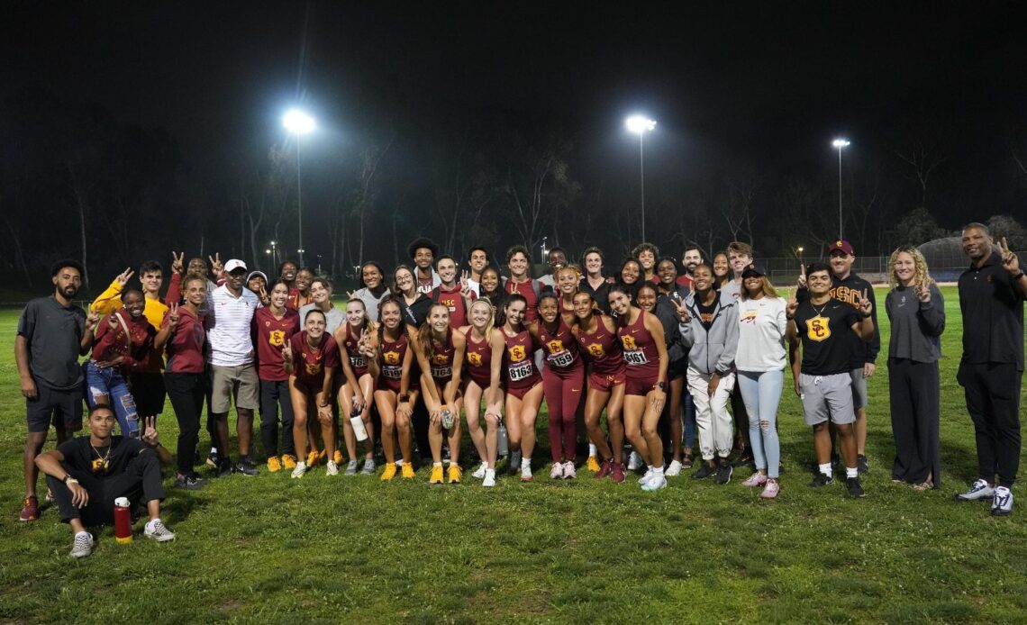 Lopez Leads USC Women’s Cross County To A Second-Place Finish At The LMU South Bay Twilight Meet