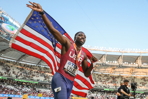 Noah Lyles is doing a good job of Making the World Care about Athletics...again!