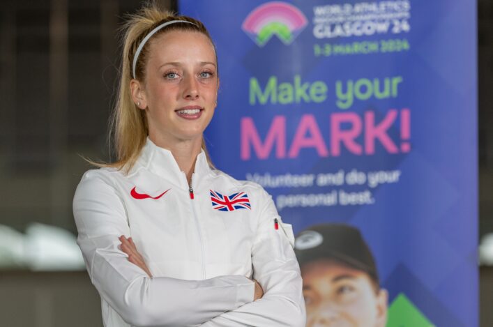 Setting sights on Glasgow: Jemma reveals World Indoors will be a target in 2024