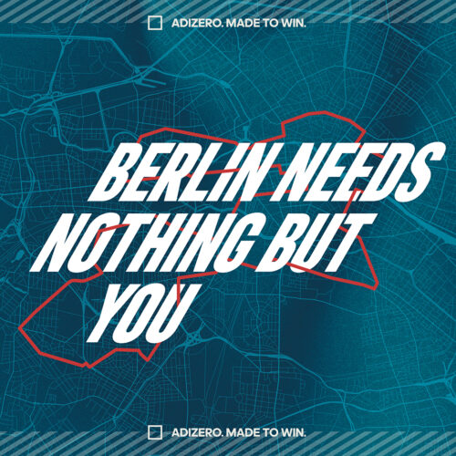 Sign up for one of the adidas Berlin Virtual Races