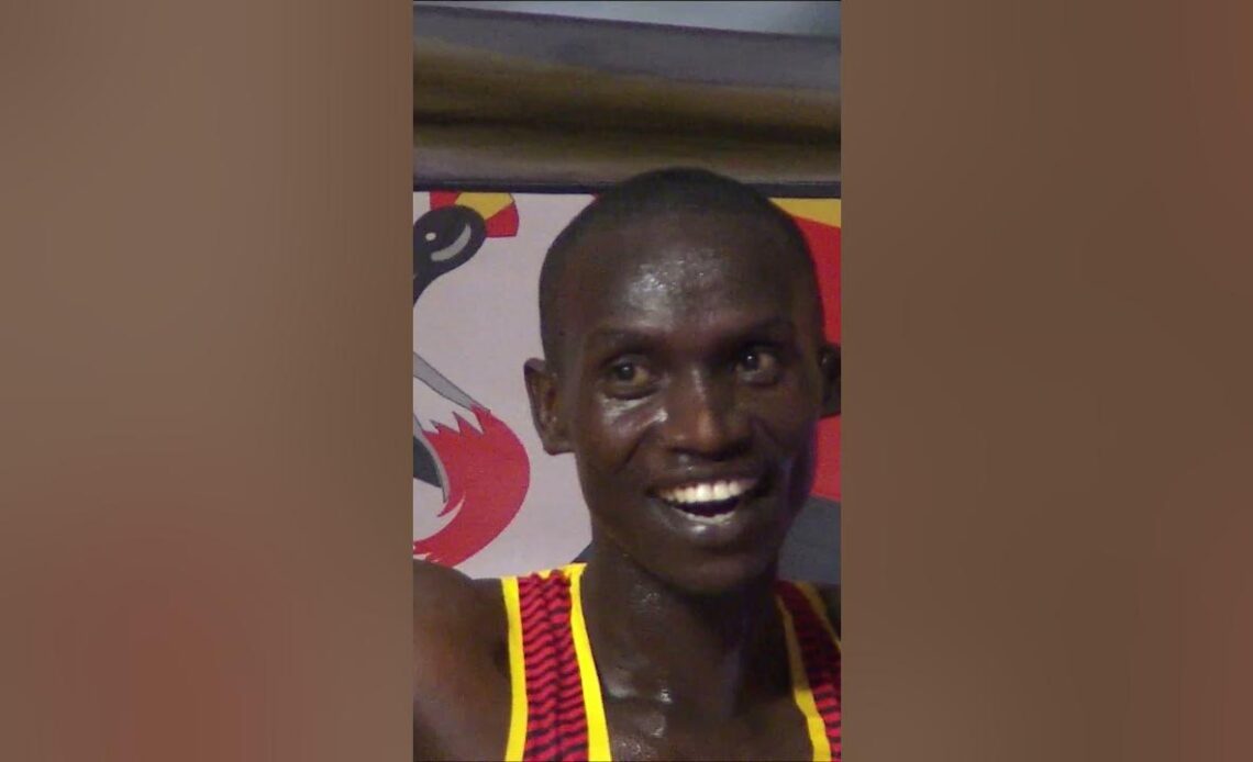 The triple 10,000m crown for Joshua Cheptegei 🔥 #athletics #uganda #runner #worldathleticschamps