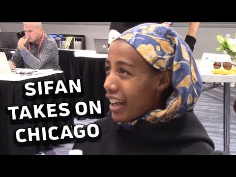 Sifan Hassan Meets With The Press Ahead Of Chicago Marathon 2023