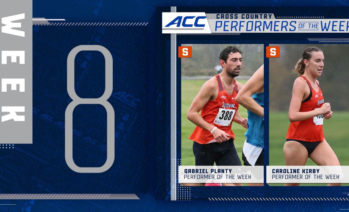 ACC Announces Cross Country Weekly Awards