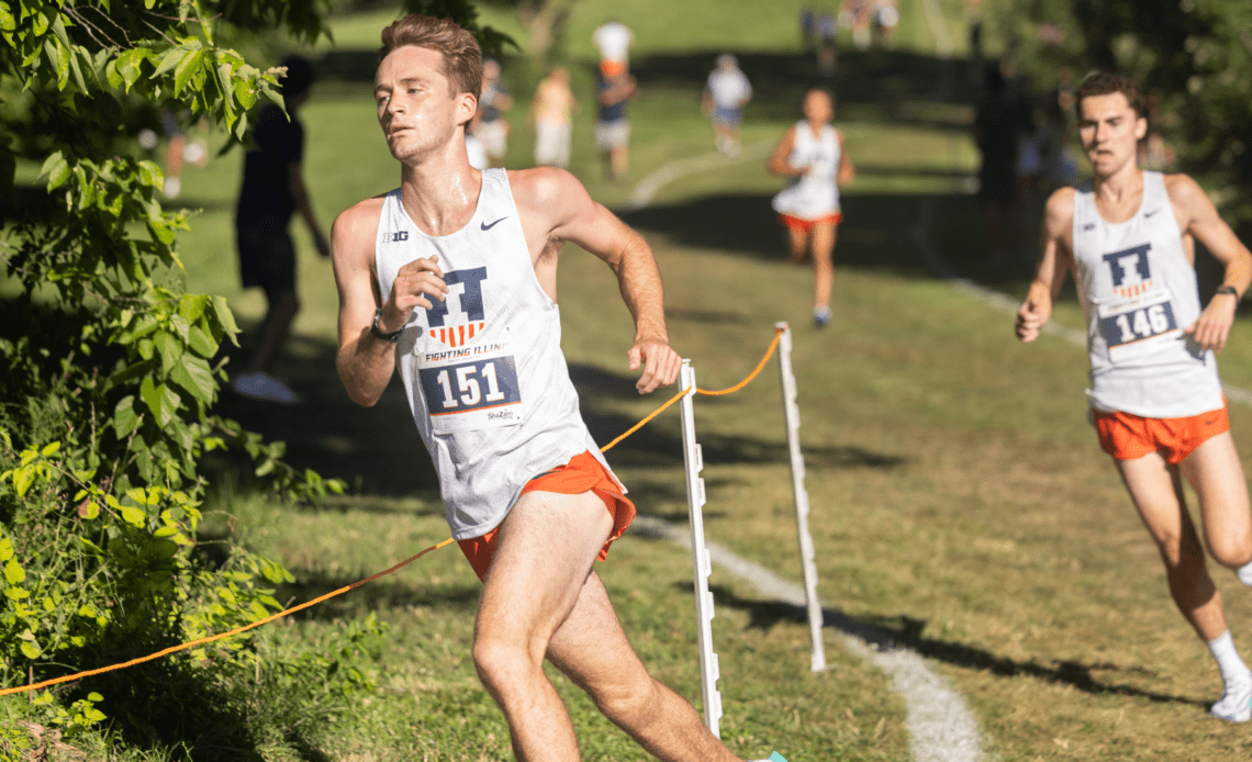 Illini Cross Country Off to Big Ten Championships