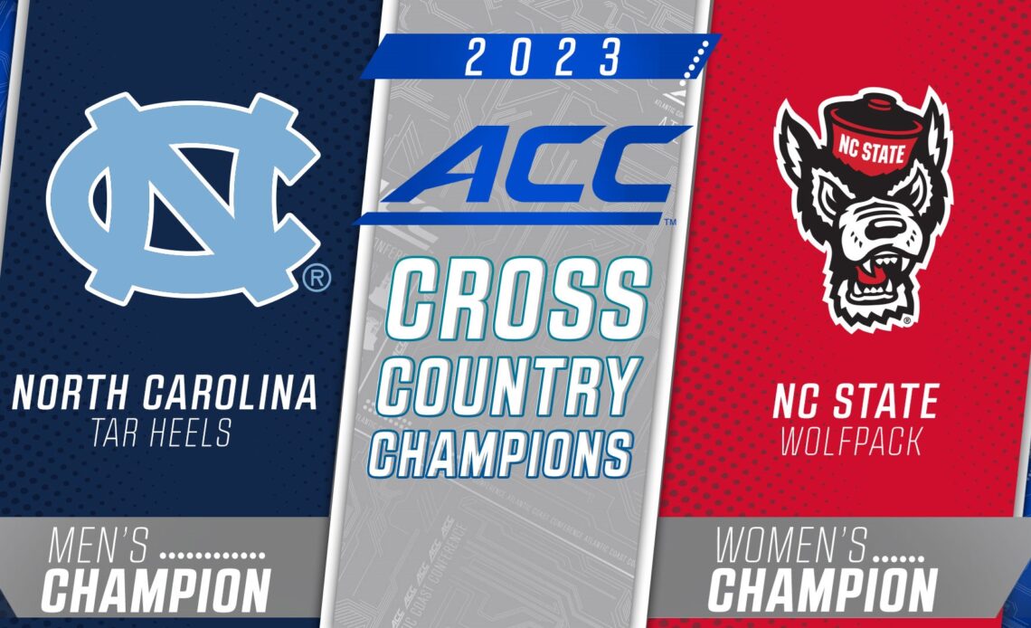 NC State Women, North Carolina Men Claim 2023 ACC Cross Country Championships