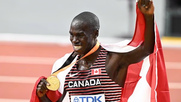 Arop Claims Canada’s First Men’s 800m World Championship