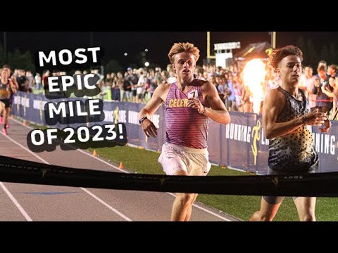Best Of 2023: Devan Kipyego And Adam Burlison BATTLE For 4:03 Mile At RunningLane Track Championship
