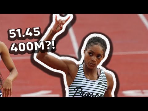 Best Of 2023: Texas Recruit Lauren Lewis Clocks INSANE US No. 8 All-Time 400m At UIL Outdoor States