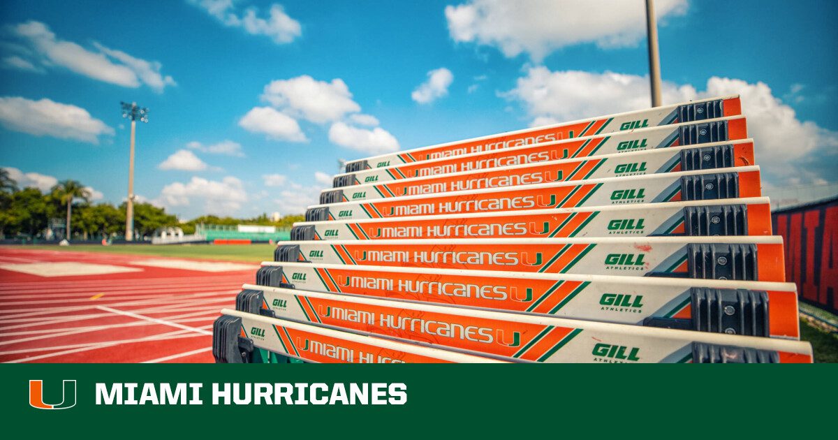 Coach Deem Reveals 2024 Indoor and Outdoor Track and Field Schedule – University of Miami Athletics