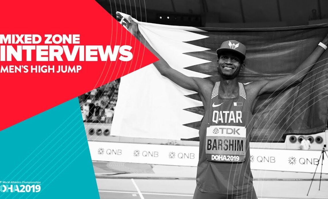 Men's High Jump Interviews | World Athletics Championships Doha 2019