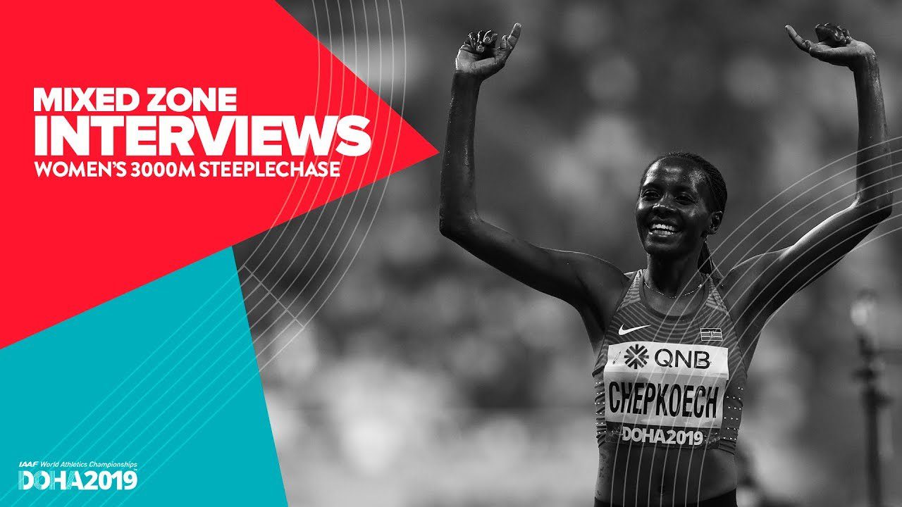 Women's 3000m Steeplechase Interviews | World Athletics Championships Doha 2019