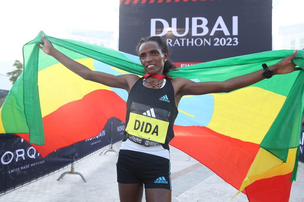 23rd DUBAI MARATHON KICKS OFF OLYMPIC YEAR 2024 Last Year’s Top Two Women Face Off Again on Sunday