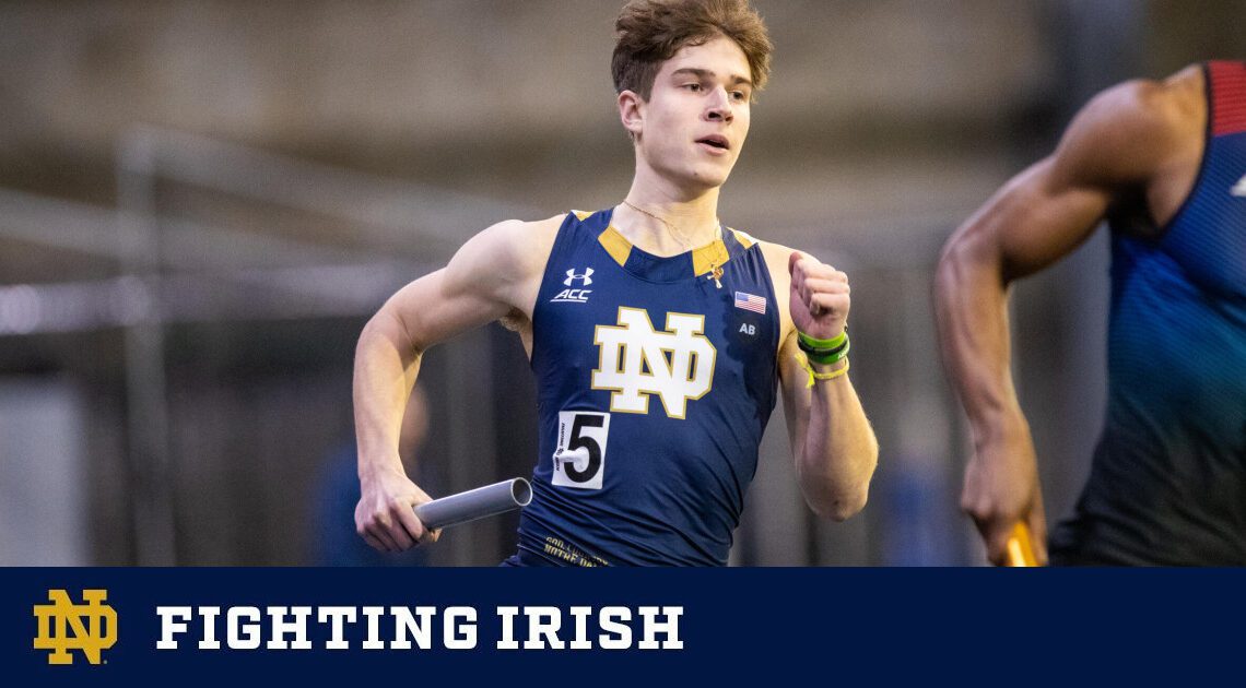 Ahart Wins ACC Rookie Of The Week Honors – Notre Dame Fighting Irish – Official Athletics Website