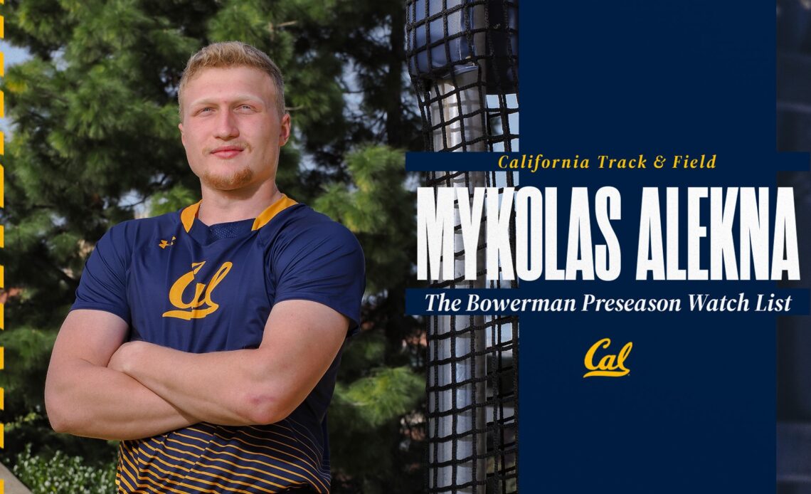 Alekna Named To The Bowerman Preseason Watch List