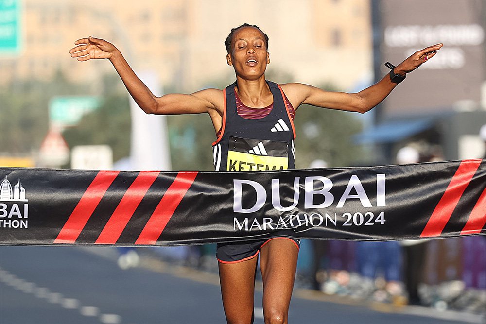 Dubai Marathon — Debut Record For Tigist Ketema