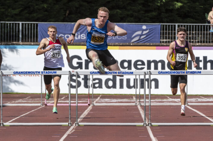 Final hurdle: Scottish Record holder Jack Lawrie hangs up his spikes after fine 13-year career