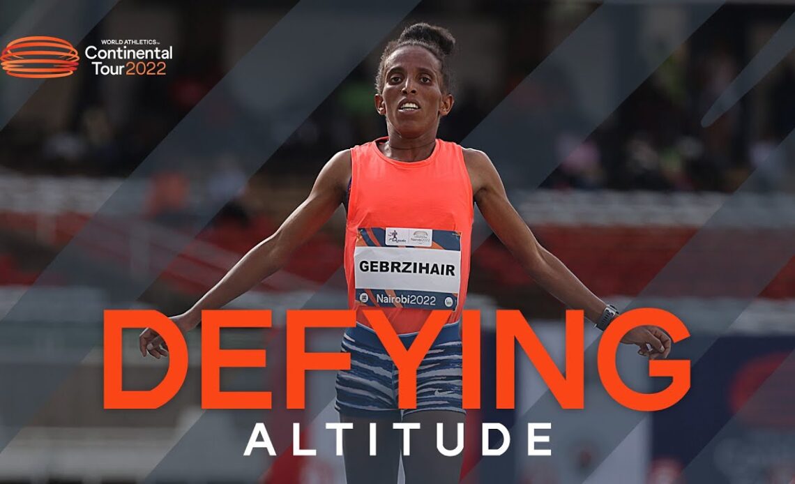 Gebrzihair defies altitude to clock 14:49.98 over 5000m | Continental Tour Gold Nairobi 2022