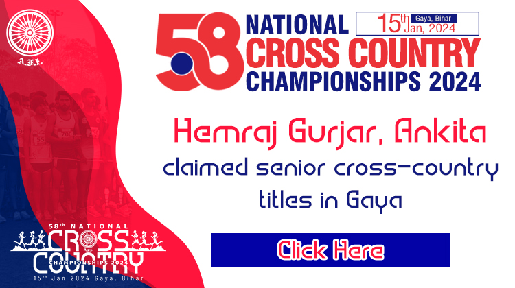 Hemraj Gurjar, Ankita claimed senior cross-country titles in Gaya « Athletics Federation of India