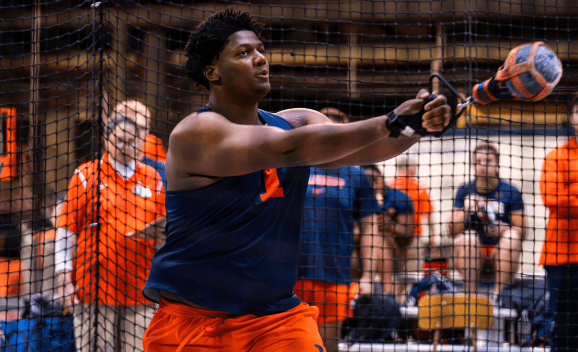 Illinois Track and Field Hits the Road for Iowa