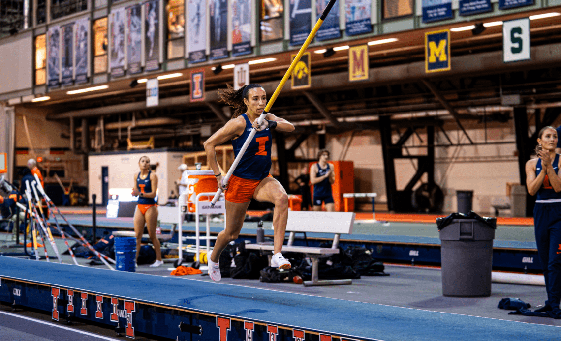Illinois Women’s Track and Field Ranked No. 1 Nationally for First Time Ever