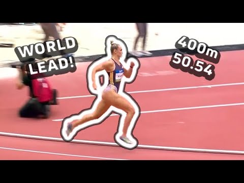 Lieke Klaver Runs 50.54 400m World Lead at World Athletics Indoor Tour Ostrava