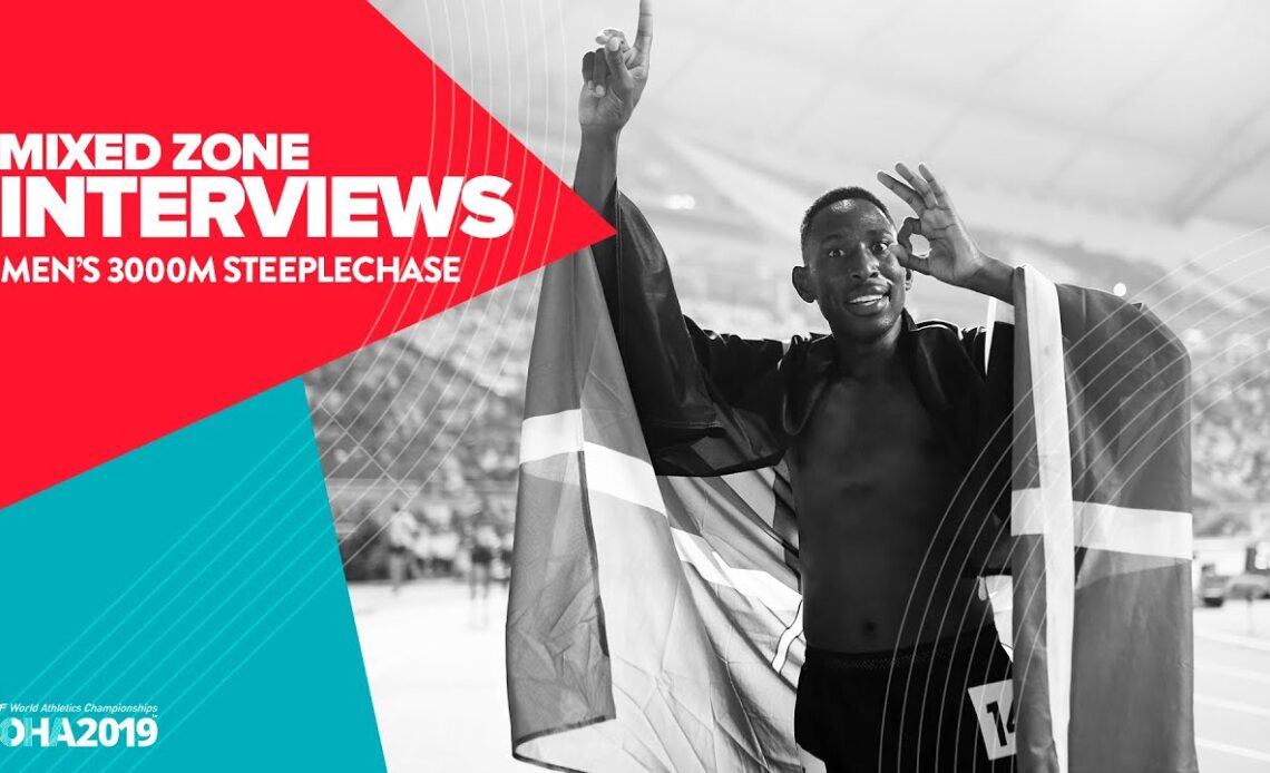 Men's 3000m Steeplechase Interviews | World Athletics Championships Doha 2019