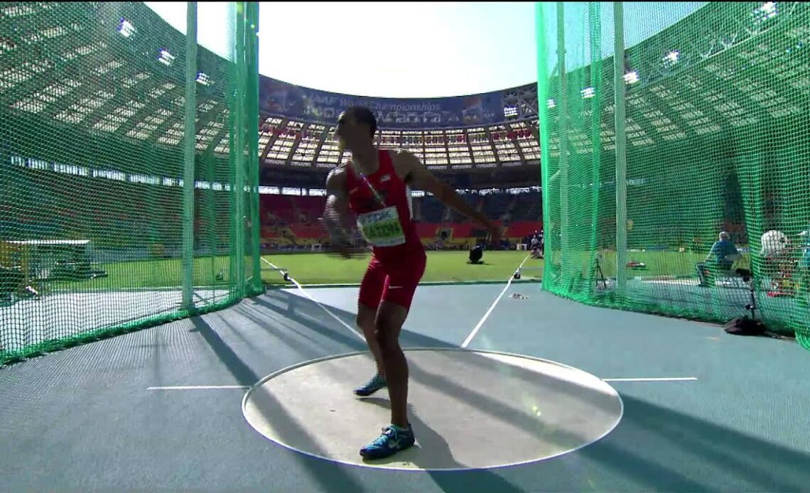 Moscow 2013 - Decathlon Men - Morning Session Day 2