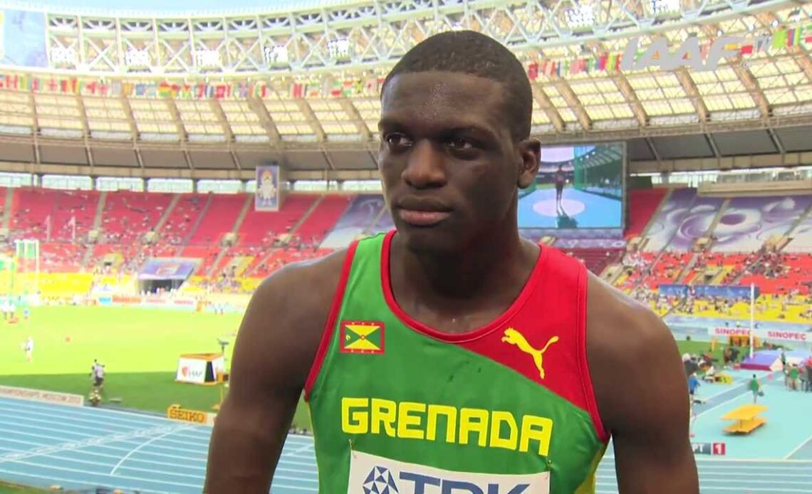 Moscow 2013 - Kirani JAMES GRN - 400m Men - Heat 5