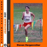 MySportsResults.com - News - Ridgefield HS Student-Athlete Steven Hergenrother Repeats as Gatorade CT Boys XC Player of The Year