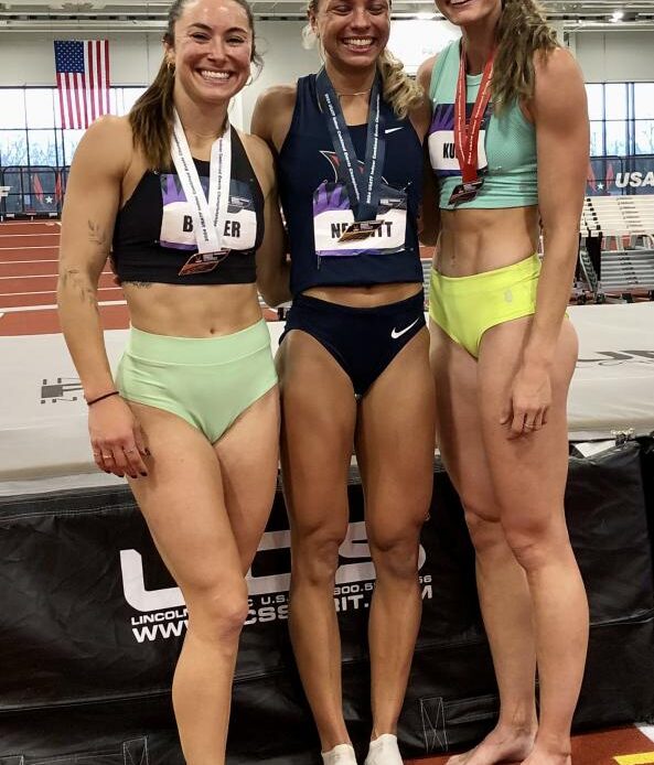 News - Saginaw Valley State's Cheyenne Nesbitt Wins Pentathlon Title, Steven Bastien Repeats at USATF Indoor Combined Events