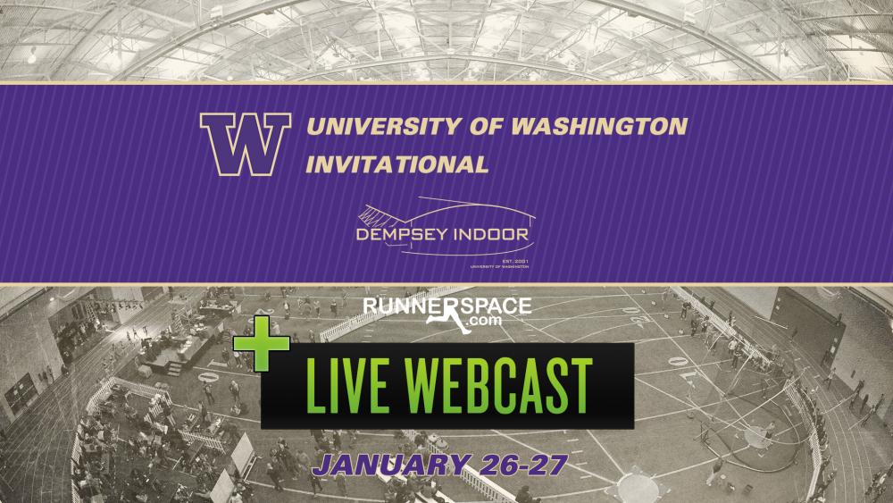 News - Washington Indoor Invitational Live Webcast Info