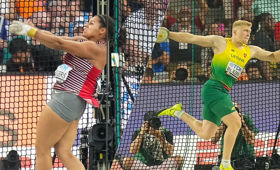 Rogers, Alekna Named Among World’s Best By Track & Field News