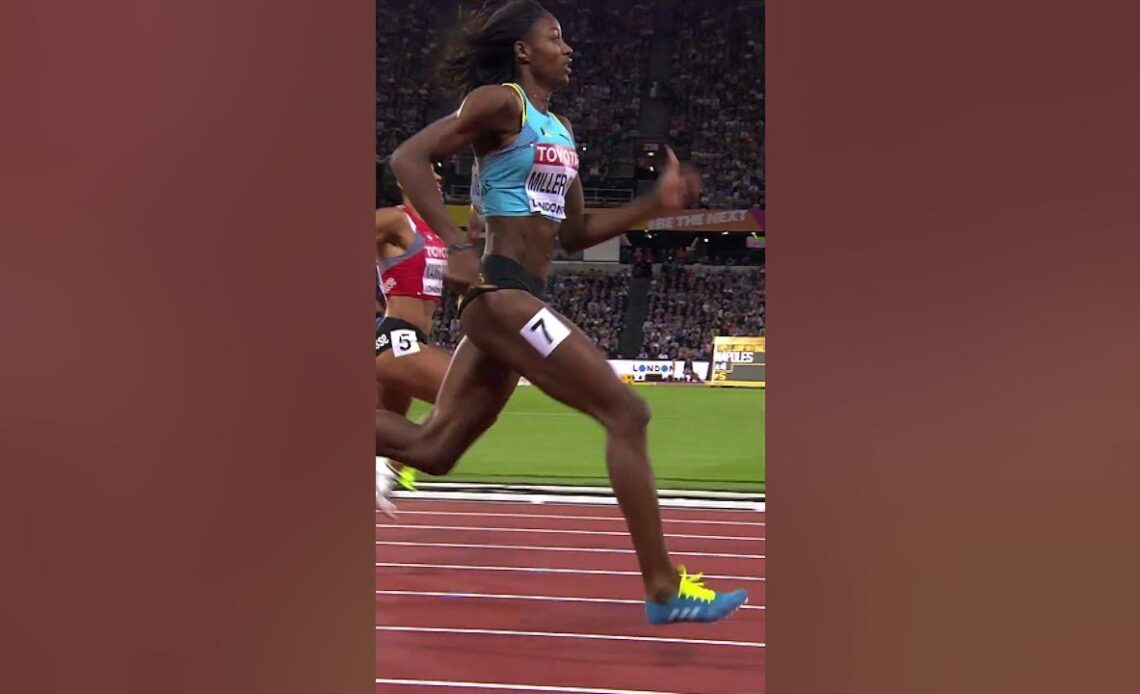 Shaunae Miller-Uibo is the true comeback queen ‼️ #sports #athletics #bahamas #worldathleticschamps