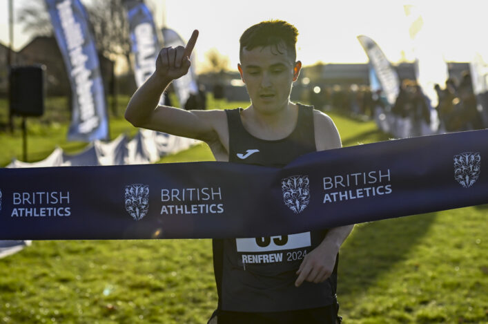 Starring in the January sunshine: Crowe and Walker land XC Senior Race golds at Renfrew