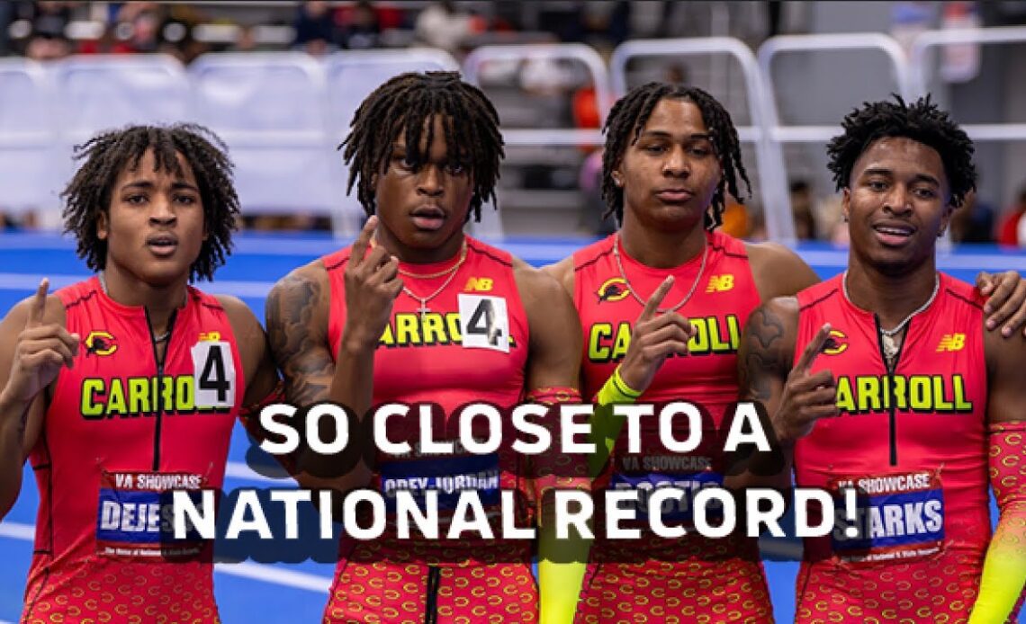 This Team Was Just Less Than .20 Seconds Off The U.S. High School 4x200m National Record!