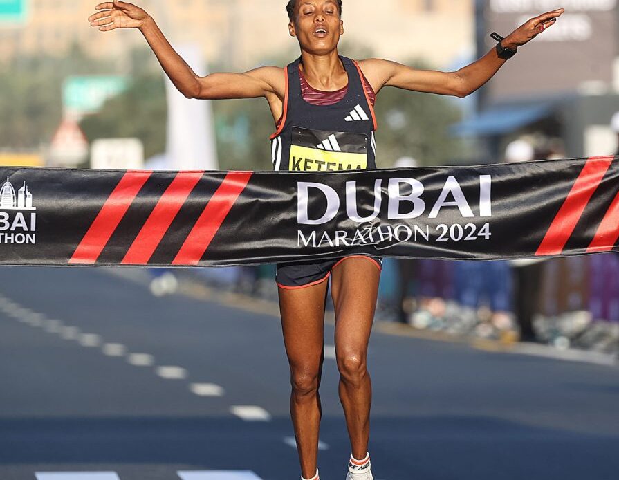 Tigist Ketema breaks debut world record in Dubai