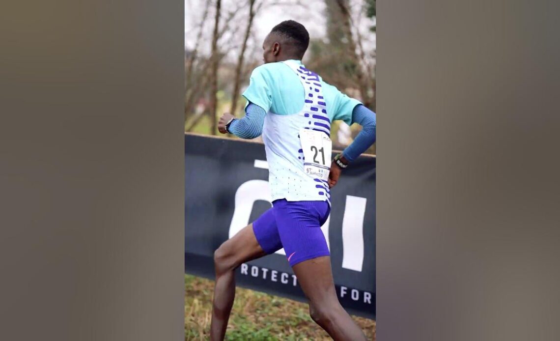 🇰🇪's Ebenyo storms to Campaccio Cross victory 🔥 #athletics #sports #kenya #cross