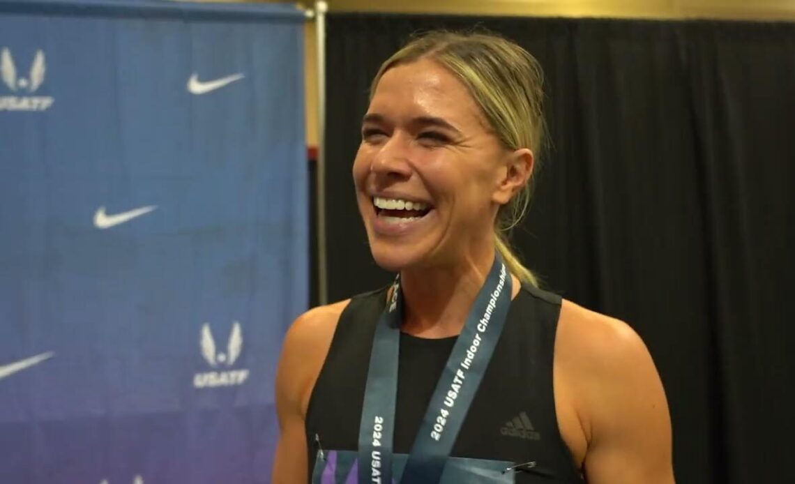 Allie Wilson Trades Signature Bun For Ponytail And Claims Gold In 800m At USATF Indoor Championships