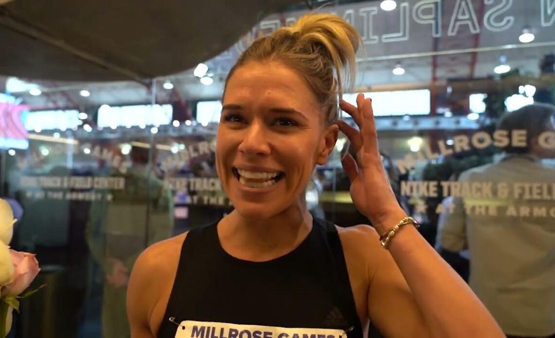 Allie Wilson Wins 800m With An EPIC Kick At Millrose Games 2024