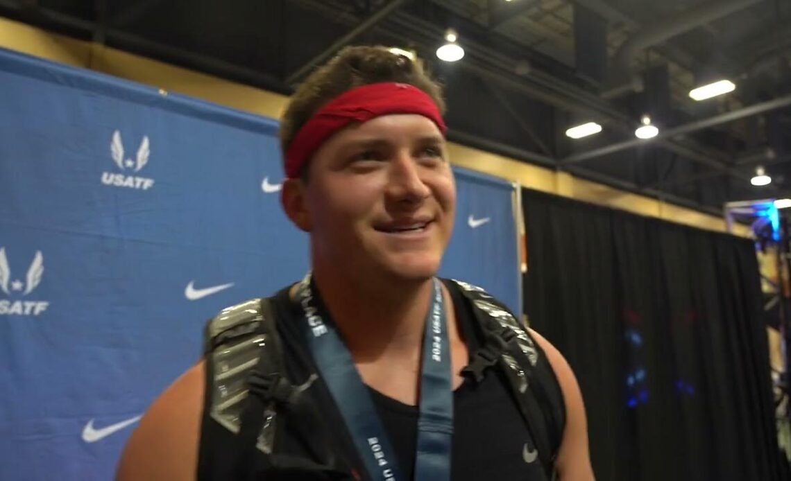 Daniel Haugh Breaks Weight Throw WORLD RECORD At USATF Indoor