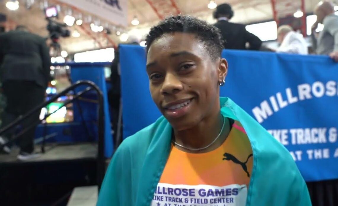 Devynne Charlton Wasn't Surprised With 60m Hurdles World Record At Millrose Games 2024
