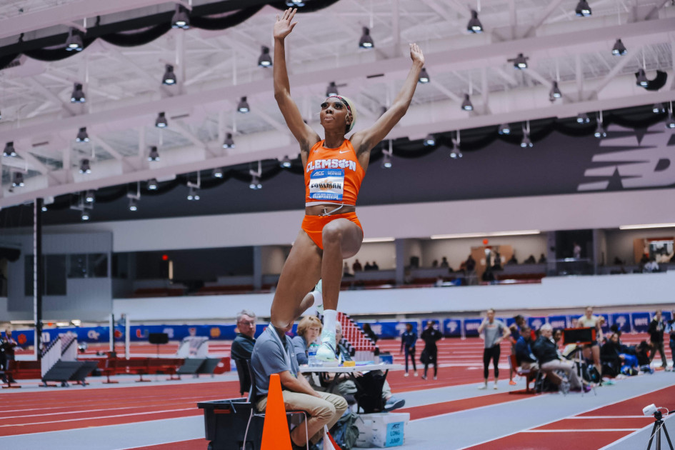 Foreman Medals in Long Jump, Tigers Impress in Second Day of ACC Indoor Championship – Clemson Tigers Official Athletics Site