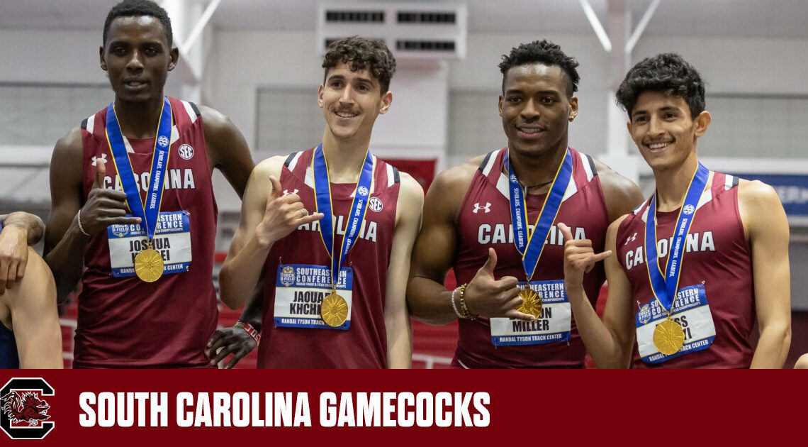 Gamecocks Set Three Program Records on Opening Day of SEC Indoor Championships – University of South Carolina Athletics