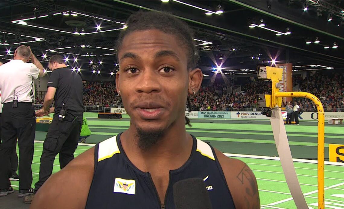 IAAF WIC Portland 2016 - Eddie LOVETT 60m HURDLES MEN FINAL