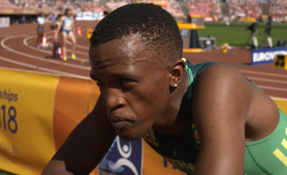 IAAF World U20 Tampere - Sokwakhana Zazini RSA 400M Hurdles Gold