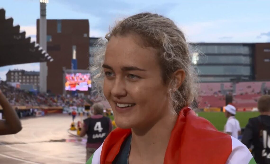 IAAF World Under 20 Tampere - Zeney Van Der Walt RSA 400M Hurdles Gold