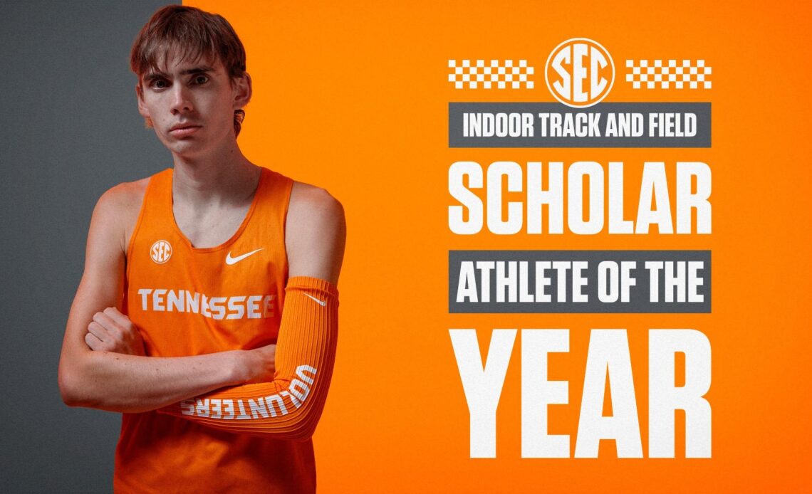 Jacob Lewis Tabbed SEC Indoor Track Scholar Athlete of the Year