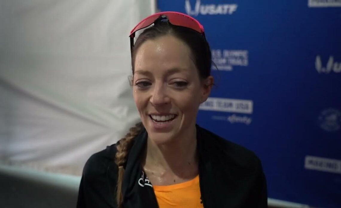Natosha Rogers Considered Dropping, But Didn't Want To Give Up At U.S. Olympic Marathon Trials 2024