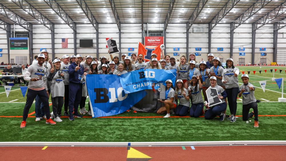 News - Illinois Women Jump To The Top Of The Big Ten; Wisconsin Men Repeat