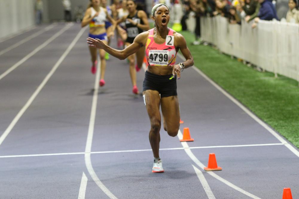 News - Nia Akins Runs Fastest Indoor 800 In American History At Ken Shannon Last Chance Invitational